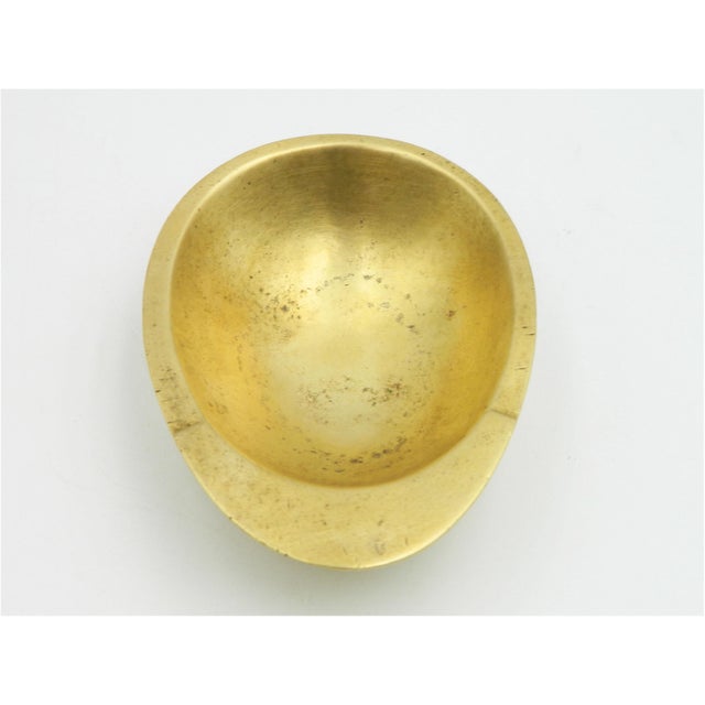 Brass Model 3562 Ashtray by Carl Auböck for Werkstätte Carl Auböck, Vienna, Austria For Sale - Image 6 of 15