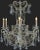 Traditional 1990s Italian 6-Light Chandelier in Ivory Finish For Sale - Image 3 of 12