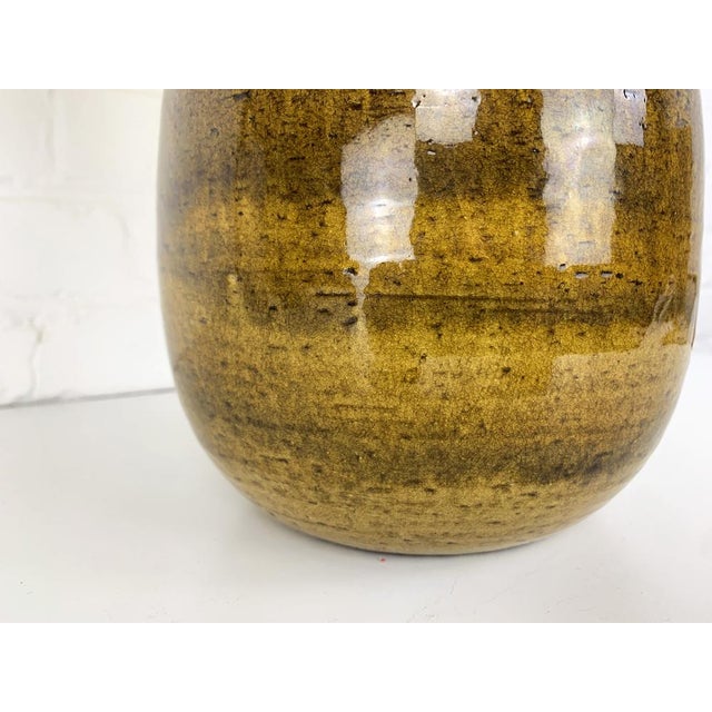 Large Ceramic Stoneware Table Lamp by Nils Kähler for Hak, Denmark, 1960s For Sale - Image 11 of 17