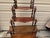 Antique Victorian English Style Walnut and Mahogany O Display Stand Etagere Curio Bookshelf For Sale - Image 4 of 11