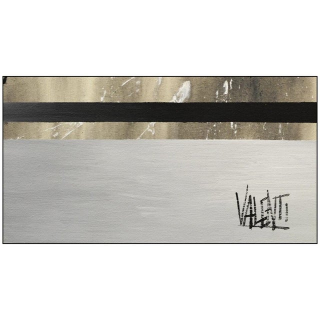 Abstract Mid 20th Century Storm on the Horizon, Italo Valenti For Sale - Image 3 of 4