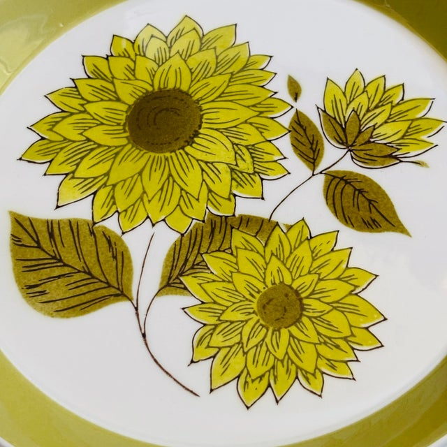 Mid Century Mikasa Duplex Dahlia by Ben Seibel Salad Plates - Set of 5 For Sale In San Francisco - Image 6 of 13