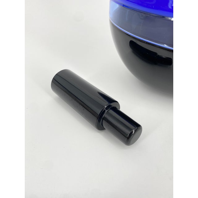 Postmodern Murano Glass Decanter by Timo Sarpaneva Veri for Venini, Italy, 1990s For Sale - Image 3 of 12