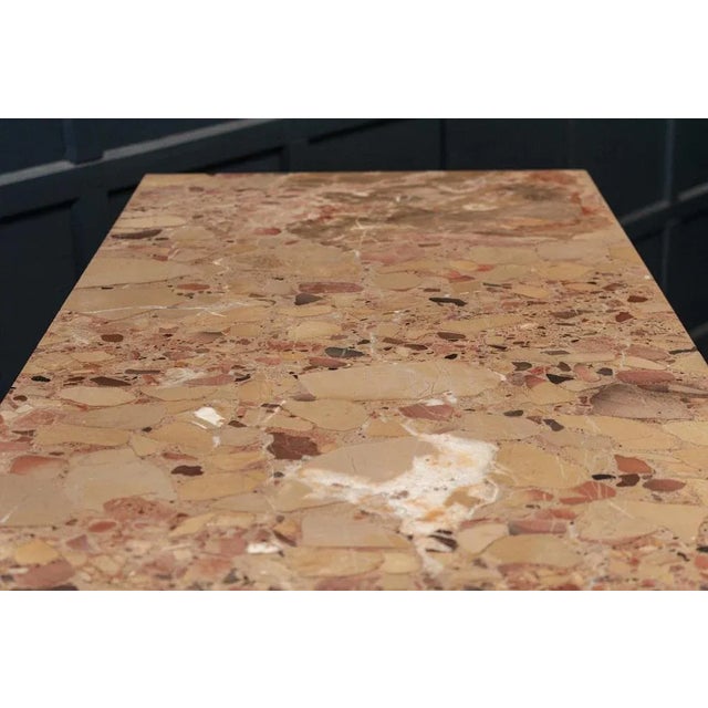 French Ebonised and Marble Commode, 19th Century For Sale - Image 5 of 7