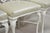 Mid 20th Century Vintage Art Nouveau Style Cast Aluminum Sunroom Patio Dining Chairs - Set of 3 For Sale - Image 5 of 12