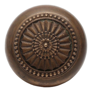 Antique Russell & Erwin Carlton Brass Door Knob