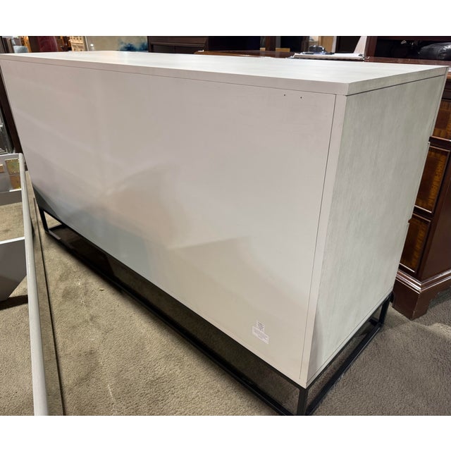 Contemporary Crate and Barrel "Circulus" Seven Drawer Dresser For Sale - Image 3 of 5