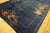 1920s 1920s Blue Navy Field Floral Antique Chinese Art Deco Carpet 9' X 11'4" Knotted Wool Rug For Sale - Image 5 of 15