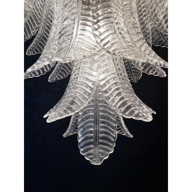 Large Vintage Italian Murano Felci Glass Chandelier, 1990 For Sale - Image 14 of 18