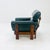 Mid-Century Armchair in Teak and Leather, 1960s For Sale - Image 4 of 11