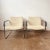 Pair of Mid Century Tubular Chrome Client Chairs For Sale - Image 9 of 10