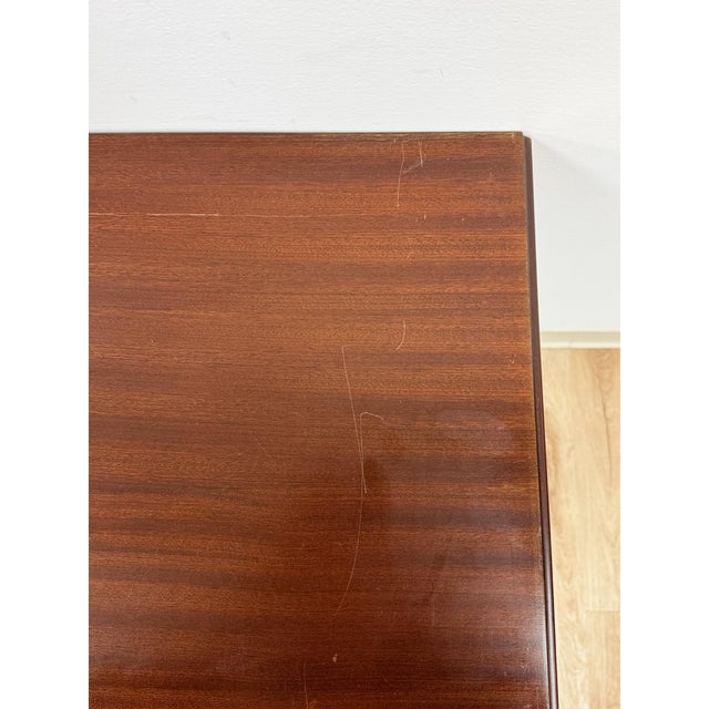 Aurora Mahogany Credenza Sideboard Locking Belgium Mid Century Transitional For Sale - Image 12 of 18