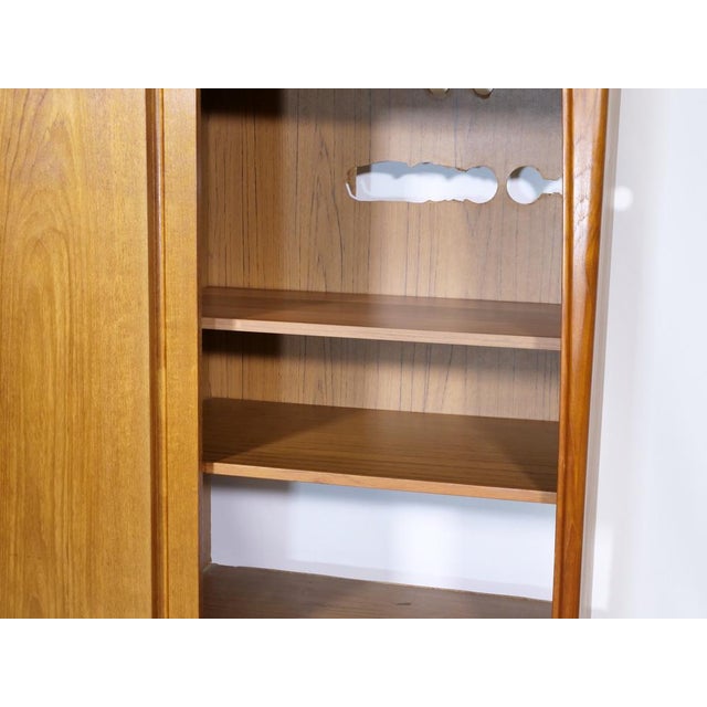 Brown Mid-Century Modern Teak Highboard by Axel Christensen for ACO Møbler, 1960s For Sale - Image 8 of 14
