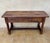 Spanish Walnut Console Table with Carved Drawers, 1920 For Sale - Image 10 of 12