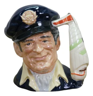 Royal Doulton English Traditional Nautical Yachtsman Sailboat Toby Character Jug