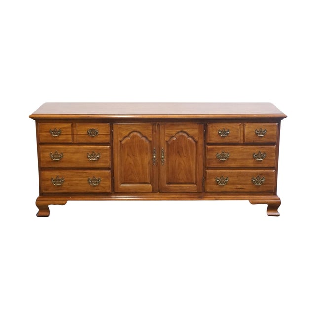 American Thomasville Furniture Fisher Park Collection 75" Triple Door Dresser 21611-150 For Sale - Image 3 of 17