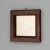 Small Square Rosewood Mirror, 1870s For Sale - Image 6 of 6