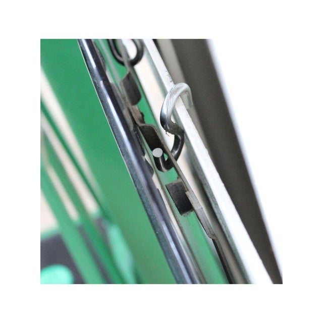 Oval Glass Mirror, 1980s For Sale - Image 6 of 8