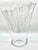 Mid-Century Modern Monumental Scandinavian Clear Glass Floor Vase attributed to Holmegaard, 1970s For Sale - Image 3 of 18
