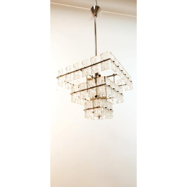 Square Glass Ceiling Light For Sale - Image 16 of 17