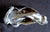 Glass Vintage Steuben Crystal "Roman Cat" Hand Cooler Paperweight by Susan Smyly, Signed, 1979 For Sale - Image 7 of 10