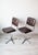 Brown Set of Belgian Office Chairs by Unic Design, 1970 For Sale - Image 8 of 12