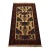 Baloch Rug 2’9” X 4’11” Beige Wool Vintage Tribal Hand-Knotted Oriental Carpet For Sale