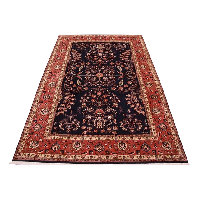 Middle Eastern Hand-Knotted Sarough Rug For Sale