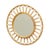 Mid-Century Modern French Rivera Mirror in Bamboo Rattan, 1960 For Sale - Image 17 of 17