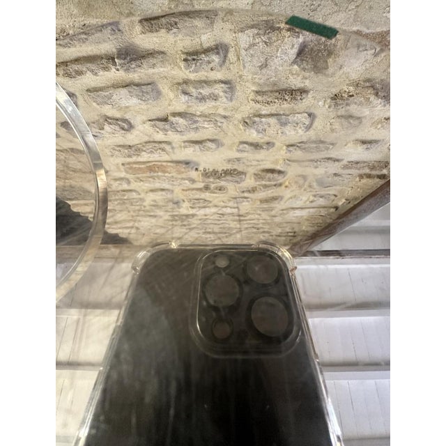 Vintage Silver-plated Metal & Methacrylate, 1960s For Sale - Image 11 of 16