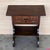Mid 20th Century Pair of Narrow Spanish Nightstands with Carved Drawer and Low Shelve For Sale - Image 11 of 18