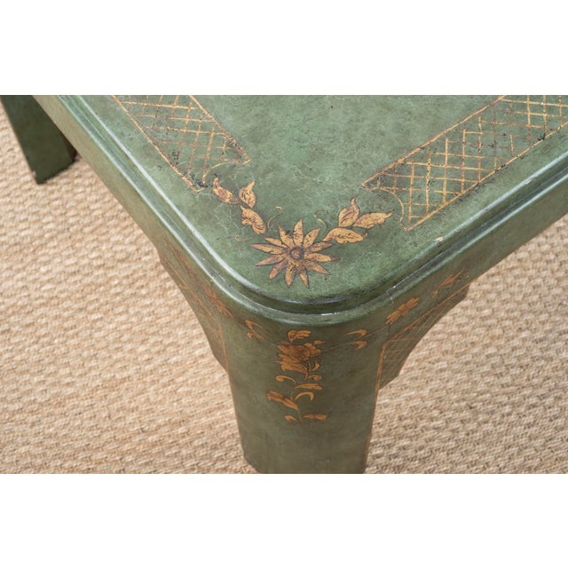 Vintage Hand Painted Coffee Table For Sale - Image 9 of 9