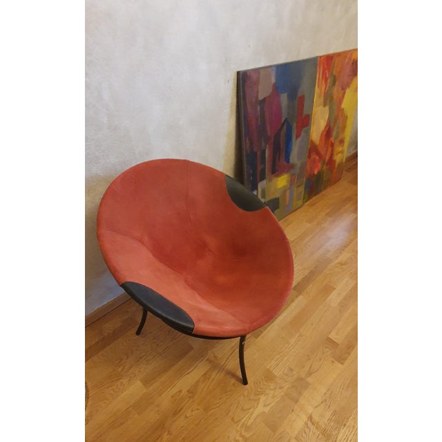 Circle Balloon Chair from Lusch & Co, 1960s For Sale - Image 12 of 14