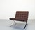 Barcelona Chair in Brown Leather by Ludwig Mies Van Der Rohe for Knoll International For Sale - Image 11 of 11