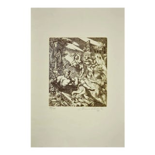 Bruno Bruni, Mythological Figures, Etching, 1997 For Sale