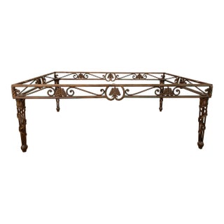 Drexel Heritage Vine Motif Coffee Table Base From the Bel-Aire Collection For Sale