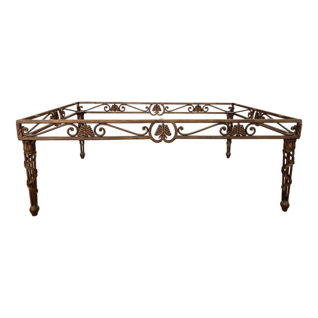 Drexel Heritage Vine Motif Coffee Table Base From the Bel-Aire Collection For Sale