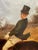 White British 19th Century Hunting Charge Grey & Chestnut GallopingHorses Oil Painting Signed Thomas Smythe For Sale - Image 8 of 13