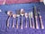 Silver Gorham 1938 Sterling Silver Flatware, Greenbrier Pattern, 102 Pieces Including 18 Full Place Settings and Serving Pieces For Sale - Image 8 of 18