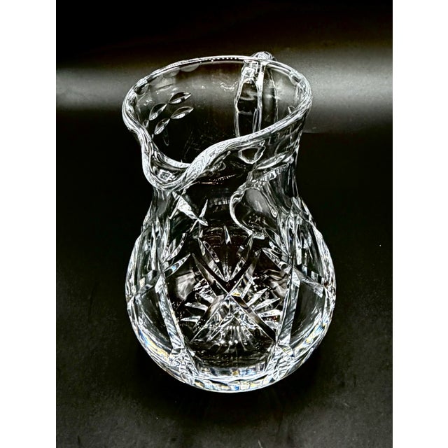 1960s Vintage Cut Crystal Jug Water Pitcher by Webb Corbett, England, 1960s For Sale - Image 5 of 18