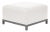 Axis Ottoman Avanti White Titanium Frame For Sale