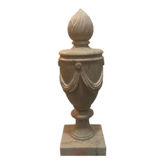 Hollywood Regency Style Resin Urn Sculpture – Classic Home Decor For Sale