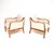 Antique Swedish Satin Birch Armchairs, 1900, Set of 2 For Sale - Image 4 of 11