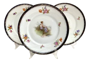 Porcelain Plates from Rosenthal, Germany, Set of 3