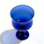 Glass Vintage Cobalt Blue Cocktail Glass Curation - Group of 6 For Sale - Image 7 of 12