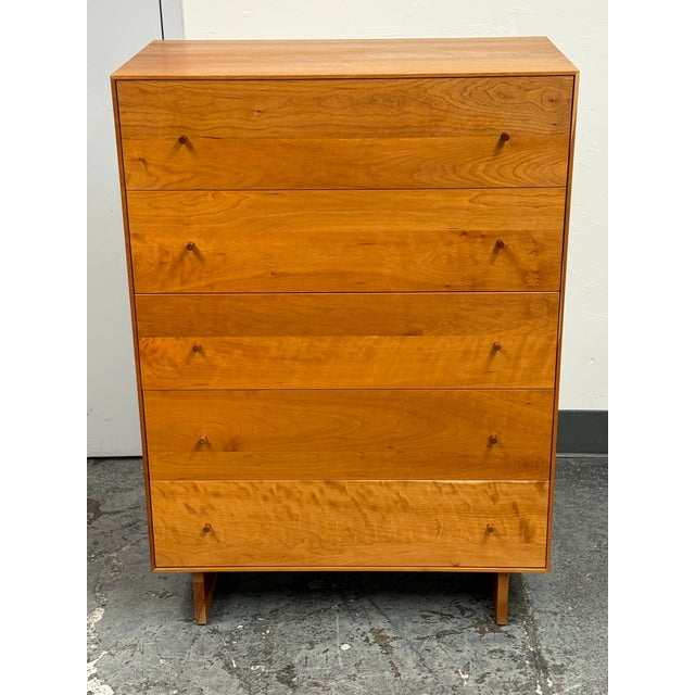 Room & Board Hudson Cherry Wood Dresser For Sale In San Francisco - Image 6 of 12
