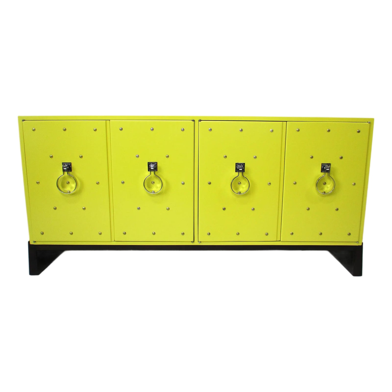 【ヘンリー】パブミラー2点セット After Tommi Parzinger Glamorous Studded Handcuff Credenza