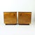 Wood Mid-Century Bedside Tables in Shellack Walnut, Former Czechoslovakia, 1960s, Set of 2 For Sale - Image 7 of 13