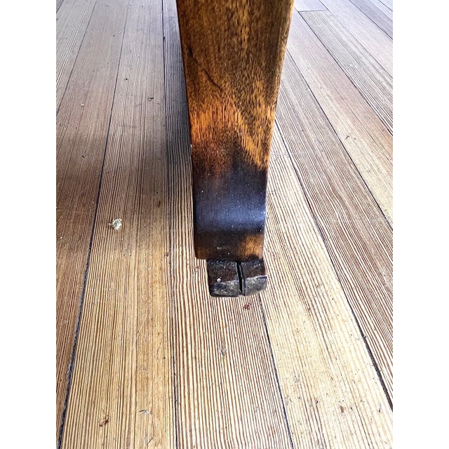 Vintage Empire Style Parlor Rocking Chair – Newly Reupholstered For Sale In New York - Image 6 of 6