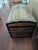Late 19th Century Leather Victorian Dome Top Steamer Trunk - Check Out Leather Pattern! For Sale - Image 4 of 11